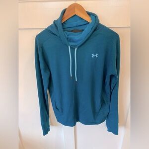 Under Armour funnel neck sweatshirt (teal, medium)